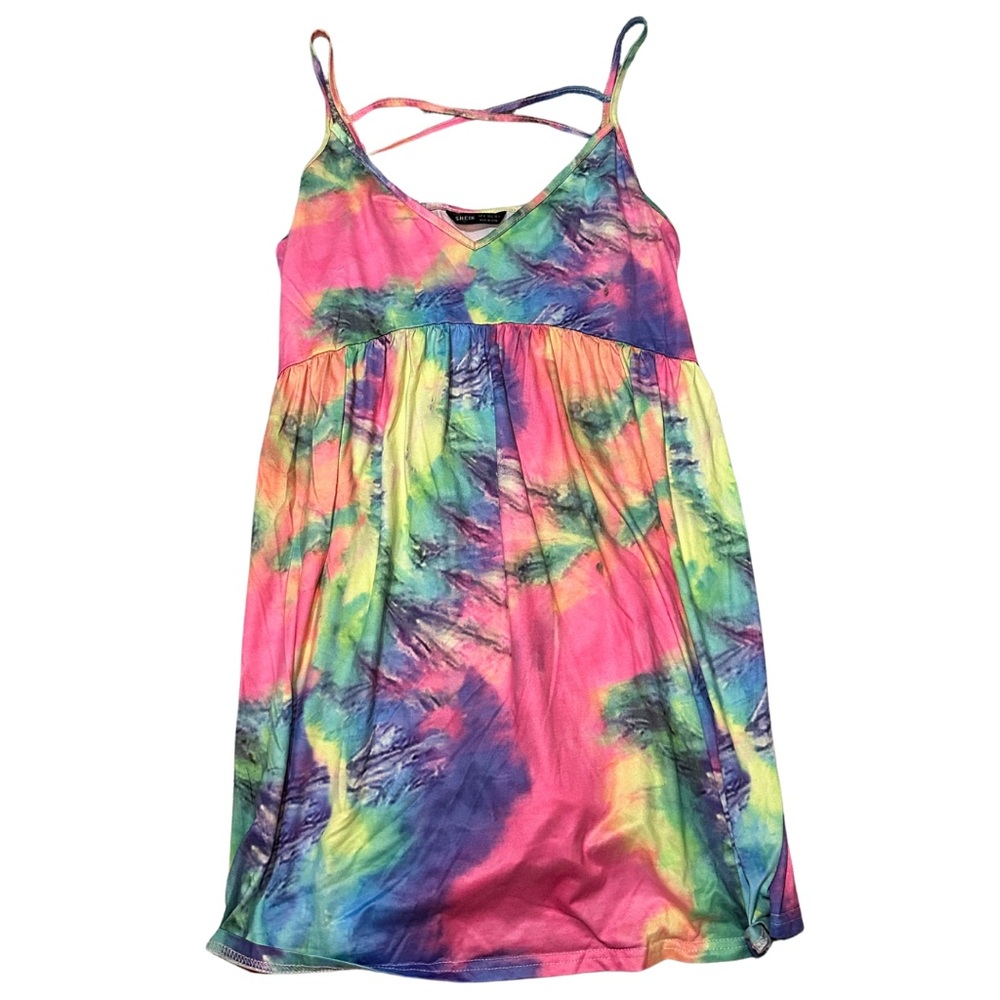 Colorful Tie-Dye Dress Size XL